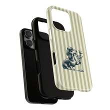 Cocktail Dachshund Phone Case, Vintage Striped Dachshund Phone Case, Martini Dog Phone Case, Compatible With IPhone 18 17 16 15 14 Pro Max Plus 13 12 11 - Multicolor - View 6