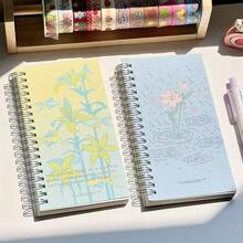 THINKOMET Planner Coil Notebook To Do List Daily Memo Self-Discipline Notebook A6 Schedule Book - Rectangle - View 5