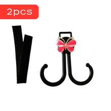 No-Drill Rotating Free-Spinning Hook With Rope Fixation, Bohemian Butterfly Hook, Car Storage Hook Suitable For Ceiling/Wall, Travel Gear, Bags, Helmets, Vehicles - No Installation, No Hanging, For Storage And Organization - Butterfly Hook - View 9