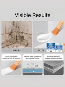 Invisible Waterproof Sealant, Transparent Insulating Adhesive, Long-Lasting, Heat-Resistant, Easy To Use - A - View 2
