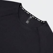 Adidas New Slim-Fit Quick-Drying Casual Men's Sports Long-Sleeved T-Shirt - Black - View 5