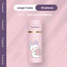Invisible Fashion Clothing Tape Strips, Anti-Exposure Dress Fix Stickers, Double Sided Wardrobe Malfunction Tape For Off Shoulder Outfits, Low Cut Dresses & Bra, Skin Friendly Sweatproof Adhesive Sticker For Large & Small Bust, All Day Hold - Multi-color - View 7