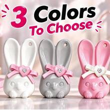 2pcs Cute Rabbit Shaped Can Opener Keychain, Portable Beverage Can Opener, Small Beer Soda Can Opener Suitable For Nails, Kawaii Rabbit Design Bottle Cap Opener, Pocket Size Beverage Can Opener, Cute Bag Charm And Home Kitchen Tool Gift - View 9