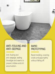 Plastic Steel Putty, Household Kitchen & Bathroom Gap Repair Adhesive, Waterproof & Anti-Mold Sealant, High Plasticity, No Tools Needed, Quick Application, Indoor & Outdoor Use - Boxed - View 3