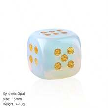 Natural Crystal Carved 6/12/24-Sided Dice, Holiday Party Tabletop Game Tool, Healing Crystal And Stone, Suitable For Holiday Gift Memorial Collection, Used For Energy Healing Meditation Crystal Stone, From Brand CUPIDCRYSTAL - Dice - View 15