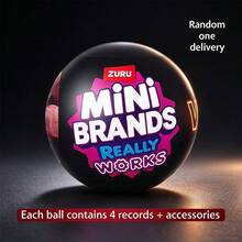 ZURU Mini Brands Really Works Vinyl Capsule Series - 4 Playable Mini Vinyl Records And Surprise Accessories, Mystery Blind Box Capsule, , , Fall Out Boy, - Vinyl Record - View 3