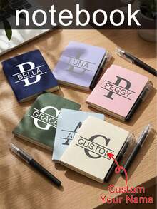 Multi-color Pocket Notebook + Pen Set