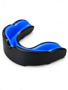EVA Sports Mouth Guard, Adult Boxing Mouth Guard, Kickboxing Taekwondo Training Gear, Double Layer Design With Storage Box, Lightweight Comfortable Fit, Suitable For Boxing, Martial Arts, Sanda, Football, Basketball, Soccer - Multicolor - View 10