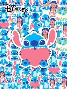 50pcs Cartoon Stitch Stickers For Planner Decoration, Phone, Tablet, Notebook, DIY Luggage, Creative Stickers For Girls, Kids, Collection, Holiday Small Gift, Birthday Gift - Multicolor - View 5