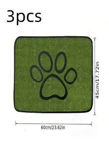 3/1pc Washable Dog Pee Pads/Super Absorbent Reusable Puppy Training Pads/Suitable For Floor, Sofa, Bed, Cage/Leak-Proof Non-Slip Care Pads - one-size - View 6