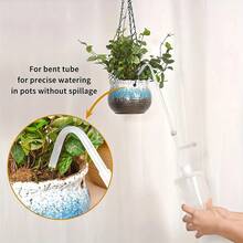 Hanging Plant Plant Watering Bottle Update Multifunction Watering Can With Long Spout Can Anti-Backflow Watering System | Indoor Or Outdoor - 500ml - View 5