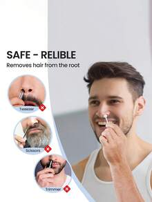 30 Pieces Disposable Cosmetic Nasal Hair Removal Wax Sticks For DIY Use, Suitable For Removing Nasal Hair, A Two-In-One Multi-Functional Wax Applicator. - Multicolor - View 3