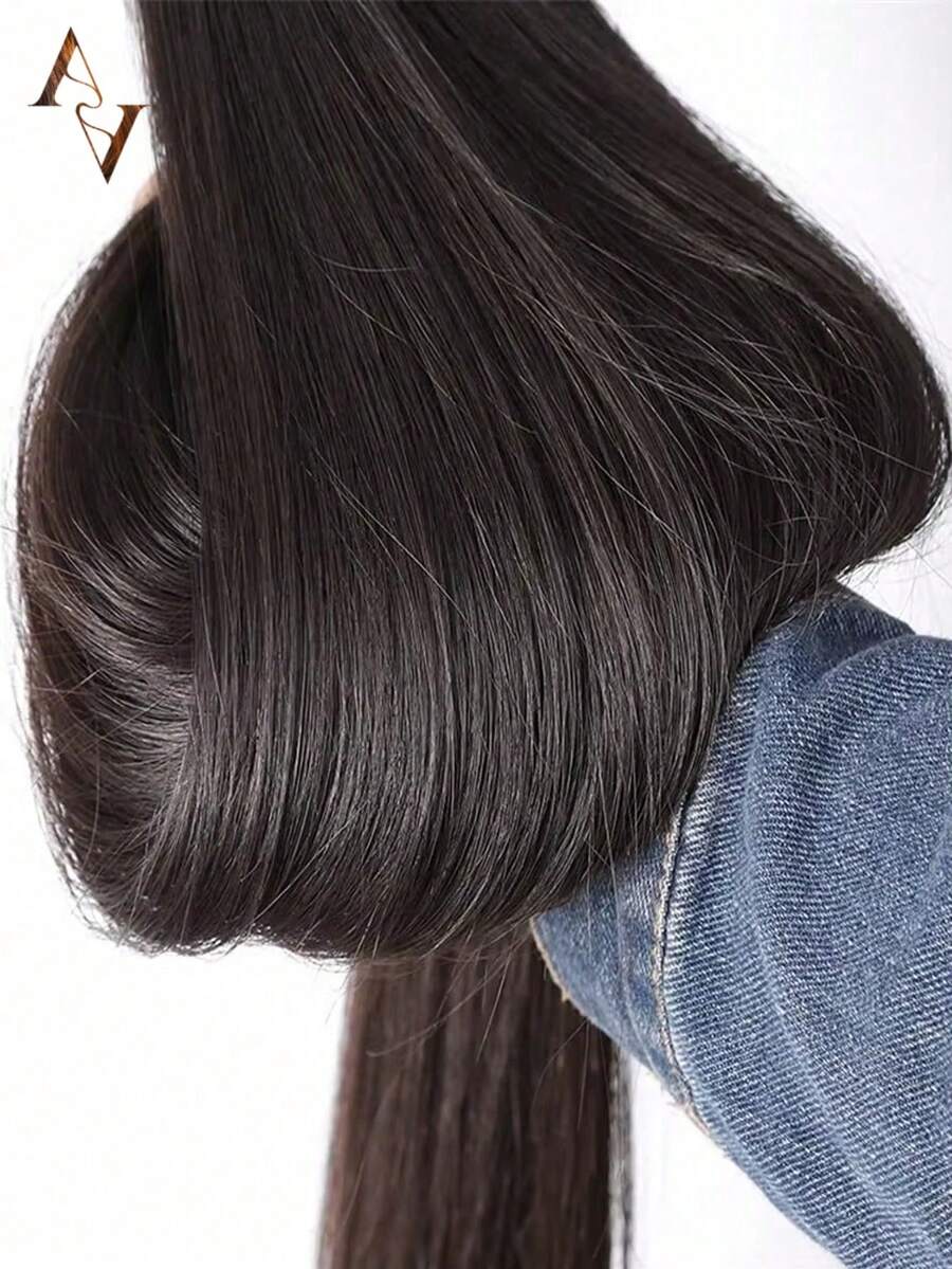 ARABELLA 12A 1PC & 3Pcs Silky Straight Hair Bundles 100% Human Hair Unprocessed Brazilian Virgin Hair Bundles Hair Extensions Natural Color Human Hair Weaves For Women - SNatural - View 1