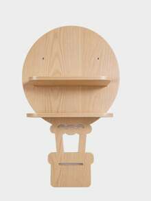Hot Air Balloon Shaped Baby Room Double Layer Floating Wall Storage Shelf, Decorative Wall Display Rack For Storing Baby Supplies And Picture Books - Hot Air Balloon - View 13