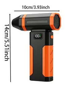 Handheld USB Rechargeable Long Battery Life Powerful Cooling, Dust Blowing, Charcoal Blowing, Snow Blowing, Home & Outdoor Camping Cleaning Multi-Function Blower - A - View 3
