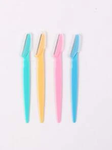 Razors, 1/5/10pcs Unisex Facial Razors, Multi-Functional Eyebrow Razors, Facial Razors, Random Color, Hair Removal, Facial Hair Remover, Hair Clipper, Hairdressing Supplies, Hairdressing, Storage Bag, Organizer, Storage, Hairdressing Accessories - Upgraded Version - View 12