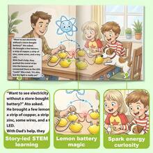 Explore Chemistry In Action! 8-Theme Illustrated Chemistry Learning With Atoms, Molecules, Elements, Mixtures, Periodic Table, Reactions, Acids, Bases, Kitchen Science, Nuclear Chemistry And Electric Energy - Chemistry Topic - View 3