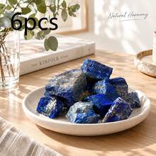 Lapis Lazuli Raw Stone Suitable For Fish Tank, Aquarium, Glass Container, Vase Filler, Jewelry Making, DIY Crafts, Holiday Birthday Gift - Navy Blue - View 9