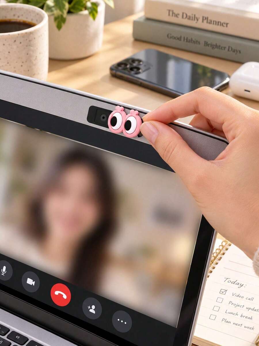 Laptop/Tablet Camera Privacy Cover, Front Camera Slider Cover, Phone Lens Sliding Protector, Laptop Accessories, Strong Adhesive, Stylish Protective Cover, Suitable For Cameras, Back To School Gift, Teacher's Day Gift - Multicolor - View 1