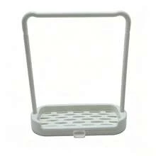 2pcs Kitchen Sink Storage Organizer Rack With Dish Cloth Hanging Bar And Water Tray, Black Sponge Holder For Countertop, Dish Cloth Drying Rack For Kitchen Organization, Plastic Dish Cloth Drying Rack With Drainage Tray, Double Layer Kitchen Sink Storage Rack And Sponge Holder, Countertop Organizer For Dish Cloth And Small Kitchen Storage, Also Suitable For Storage And Outdoor Garden Decoration - Multicolor - View 12
