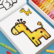 32-Page Children's Coloring Book, Suitable For Boys And Girls Aged 3 And Above, Interactive Coloring Book With Fun Educational Content Including Animals, Vegetables And Transportation - Multicolor - View 8