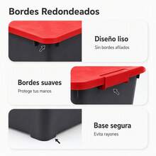 Storage Trunks & Chests - Red - View 5