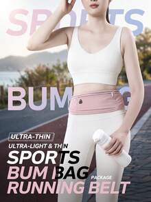 Unisex Sports Waist Bag, Suitable For Running, Hiking, Fitness And Night Running, Can Hold Phone, Reflective Strip Design Suitable For Night Running - Multicolor - View 2