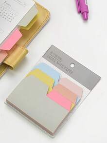 6 Colors Index Sticky Notes, 3 Sizes Tabs Page Markers Dividers, 90 Sheets Self-Adhesive Classification Label Stickers, Self-Stick Page Dividers For Journal Notebook, Office School Supplies - A - View 7