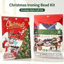 Christmas Perler Beads Gift Box 5.0mm Large Beads Easy Assembly Full Set Material Kit - Multicolor - View 7