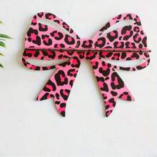 1pc Leopard Print Bow Wall Hanging Rack, Wooden Crystal Display Stand With Hooks, Decorative Hanging Jewelry Storage Rack, Suitable For Bedroom, Living Room Or Vanity, Leopard Print Design, Home Decor, Room Decor, Wall Decor Gift, Birthday Graduation Gift - Leopard Print Bow - View 11
