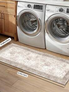 SANJIANGDI 1pc Marble Pattern Kitchen Mat, 3.5mm Soft Rubber Material, Easy To Clean, Suitable For Hallway, Bathroom, Living Room, Outdoor Door Mat And Toilet, All Year Round, Suitable For Various Holidays - Multicolor - View 14
