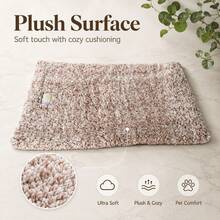 Washable Pet Mat, Dog Bed, Dog Pad, Cat Bed, Dog Bed, Non-Slip Warmth-Locking Pad, Universal For Cats And Dogs, Suitable For Indoor Dog Cages, Sofas, Cars, Floors, All Seasons - Light Grey - View 3