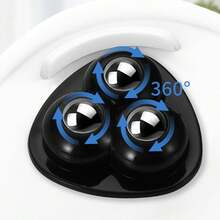 4pcs Stainless Steel Self-Adhesive Swivel Casters, Suitable For Home Storage Boxes And Cabinets - A - View 6