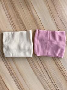 1/2pcs Baby Braided Knit Neck Warmer, Solid Color Cute Comfortable Warm Infinity Scarf, Suitable For Toddler Boys/Girls, Autumn/Winter - Multicolor - View 35