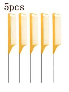 Hair Coloring Tinting Pointed Tail Comb,Professional Hair Sectioning Comb Multi-Functional, Salon Barber Home Hairdressing Tools For All Hair Types - Multicolor - View 23