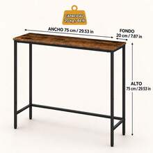 Sofa & Console Tables - Brown - View 4