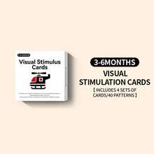 Foldable Baby Visual Tracking Training Cards, Newborn High Contrast Visual Enlightenment Early Education Cognitive Cards Toy, Multi-Stage Visual Stimulation Flash Cards Foldable Baby Tracking Early Education Cognitive Cards, Black & White Colorful Visual Tracking Cards Baby Visual Stimulation Cards - Multicolor - View 11