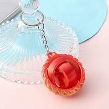 1pc Stress Relief Keychain, Keyring, Rotating Decompression Keychain, Creative Stress Relief Small Gift - Multicolor - View 11
