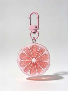 Fruit Slice Keychain, Cute Lemon OrangeCitrus Bag Charm, Summer Party Favor Gift,Versatile Accessory For Handbag, Purse, Car Key - Multicolor - View 11