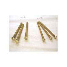 Brass Screws DIN 964 M-6x 80 M-5x 100 Polished/Painted Nickel Protective Fitting- - C - Übersicht 1