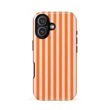 Orange & Pink Striped Phone Case Compatible With IPhone 18 17 16 15 14 13 12 11 Pro Max - Orange - View 5