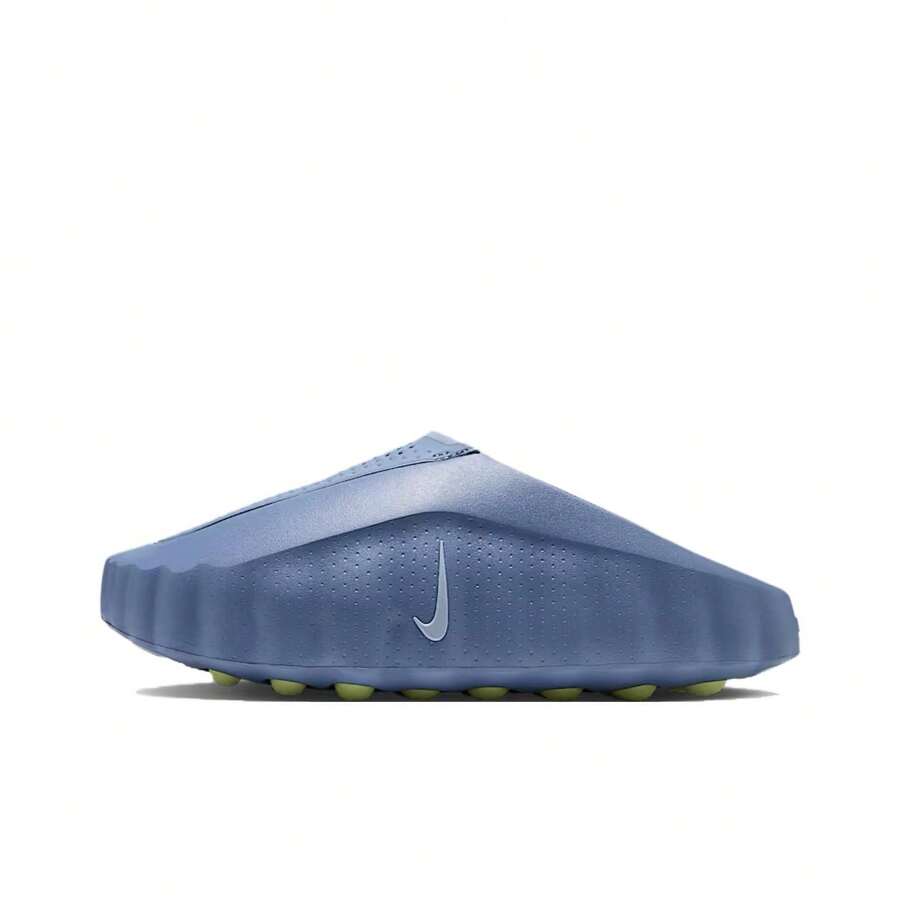 Nike Mind 001 "Work Blue and Light Lemon Twist" Dễ phối đồ, thoải mái, dép lê mũi kín, unisex, màu xanh công nhân - Màu xanh lam - Xem 1