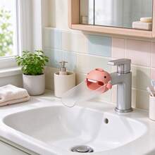 Faucet Extender For Sink, Anti-Splash Water Spout Extension For Bathroom Faucet - A - View 1