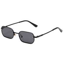 2pcs Square Men's Fashion Glasses, Classic Y2K Style, Suitable For Daily Wear, Photography, Dating, Vacation, Summer Beach Travel Essential - Multicolor - View 2