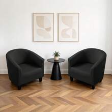 1pc Double Layer Semi-Circle Sofa Cover, Semi-Circle Sofa Cover Suitable For Living Room, Bedroom, Club - Multicolor - View 16