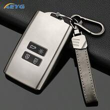 For Renault Captur Megane Talisman Espace Clio Zoe Koleos Scenic 4 Arkana Dacia Sandero Card Key Accessories Soft TPU Car Smart Key Fob Cover With Keychain Fit - Renault Style a - View 5