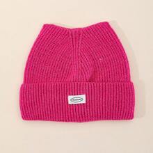 1pc Women's Y2K 3D Cat Ear Knit Hat, Men's Hip Hop Folded Brim Beanie, Soft Yarn Hat, Suitable For Daily Street Punk Style - Multicolor 1 - View 17