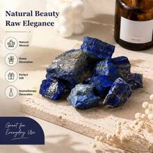 Lapis Lazuli Raw Stone Suitable For Fish Tank, Aquarium, Glass Container, Vase Filler, Jewelry Making, DIY Crafts, Holiday Birthday Gift - Navy Blue - View 7
