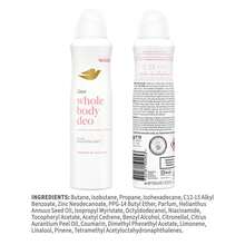 Dove Whole Body Odour Protection Deodorant Spray Raspberry & Rose, 6x150ml - Multi Scents - View 8