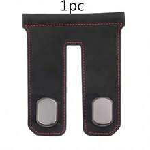 Car Hook, Passenger Glove Box Hook, Front Seat Storage Metal Hook, Passenger Built-In Flip Plush Glove Box PU Leather Hook, Universal Decorative Piece, Hidden Metal Hook, Strong Load-Bearing Capacity, Suitable For Multiple Car Models Automotive Accessories. - Multicolor - View 10